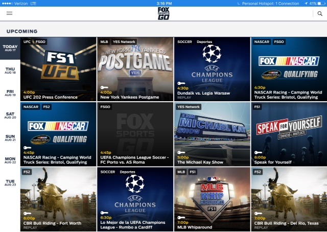 Fox Sports In-Market NHL Streaming 