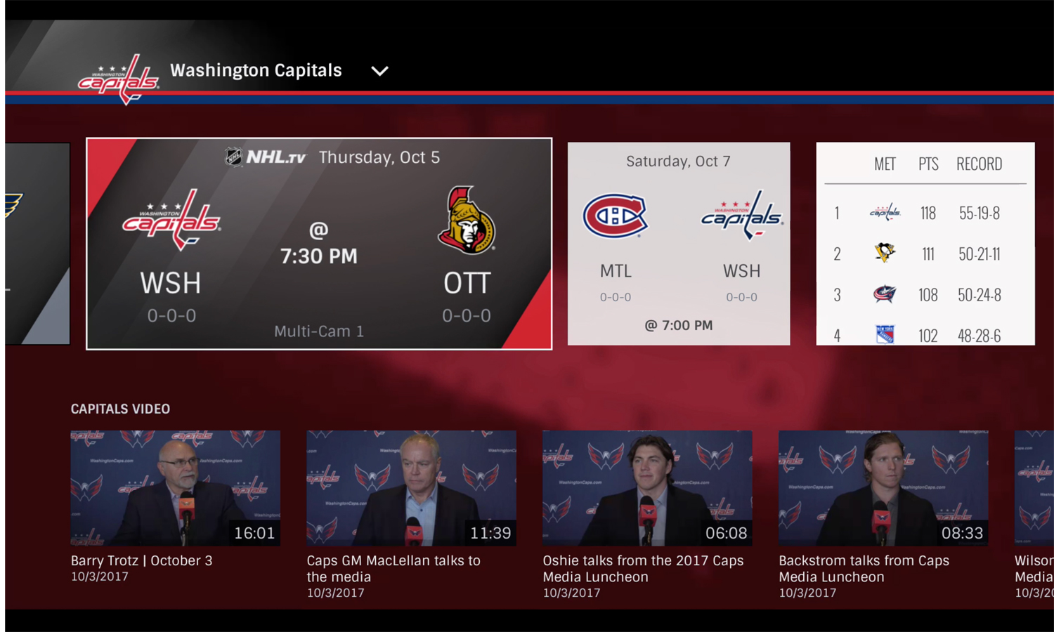 NHL Season Preview: NHL.tv Expands 60-fps Streaming Across More Digital