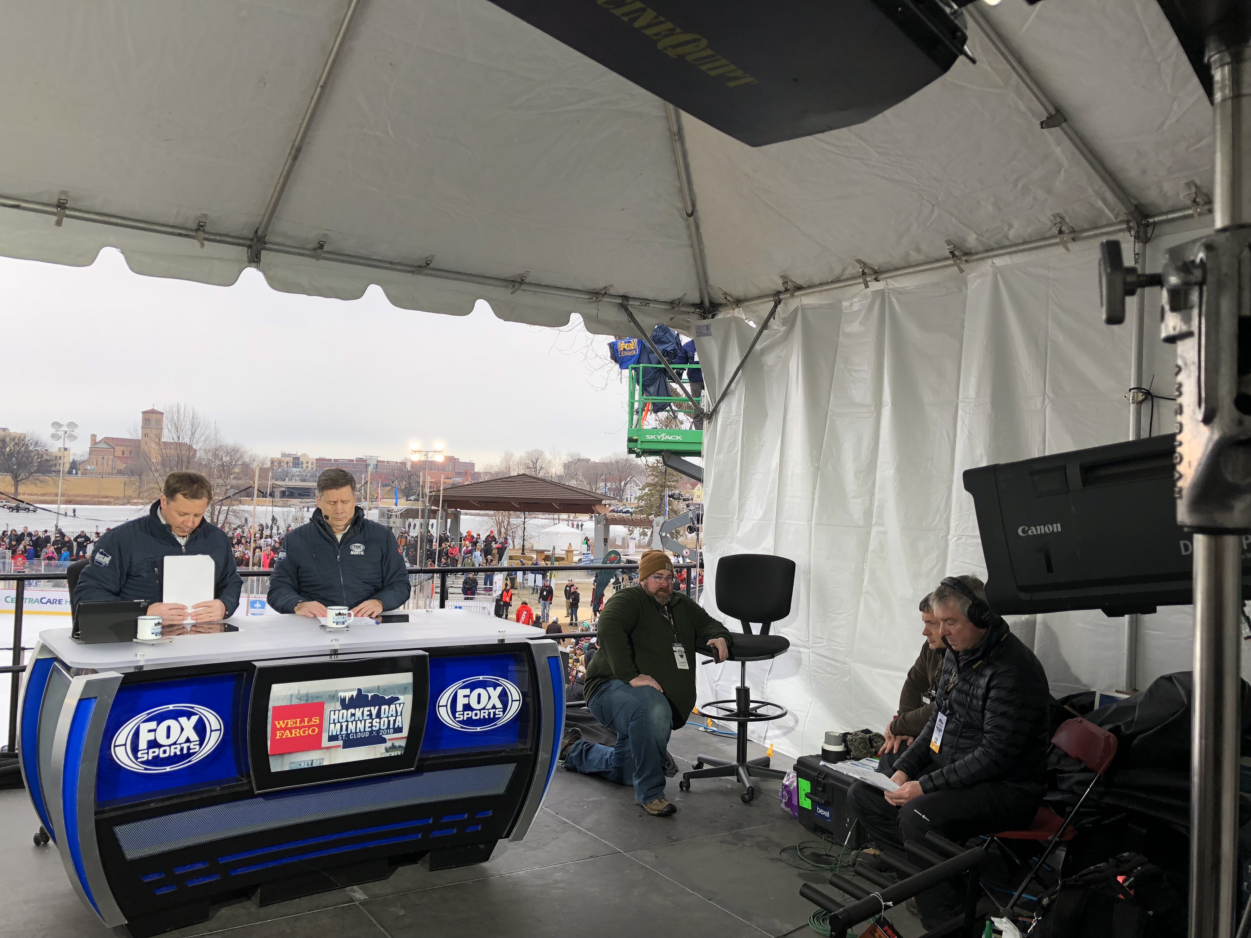 Fox Sports North Delivers Its Super Bowl With Th Annual Hockey Day Minnesota