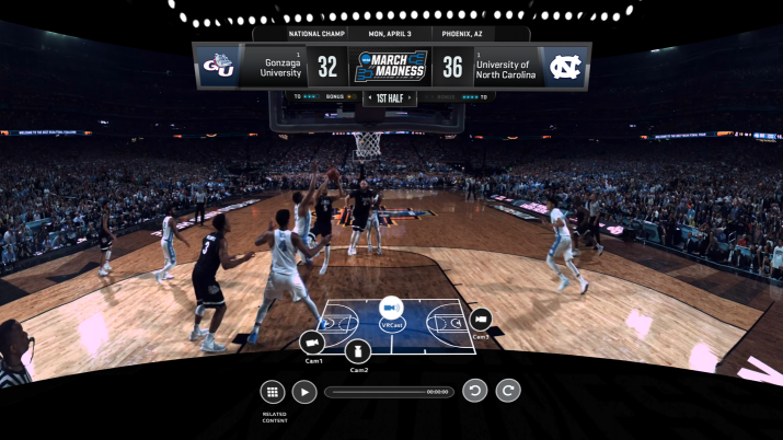 World's first interactive VR / 360º Basketball experience 