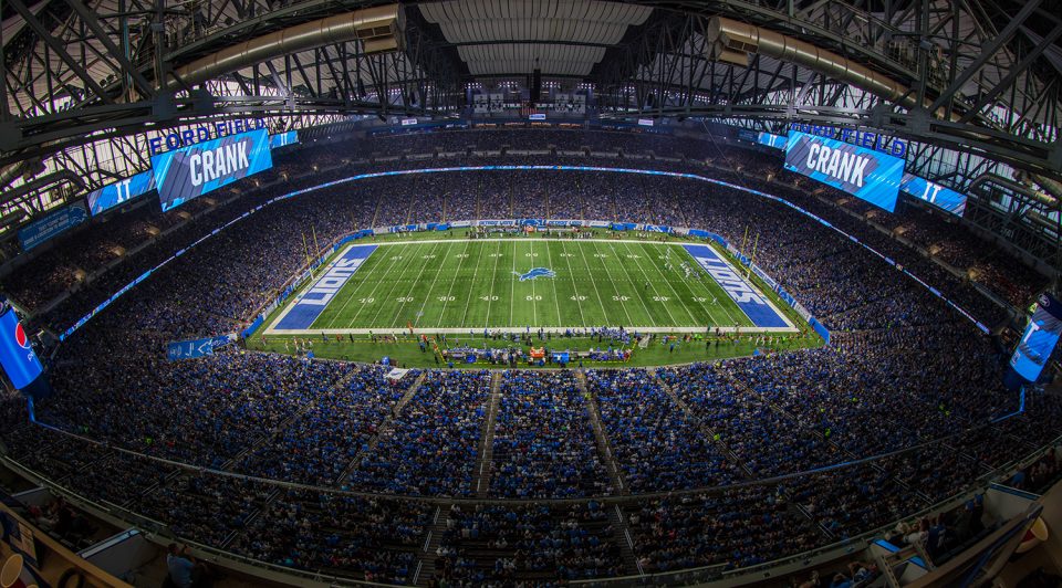 Detroit Lions Unleash State-of-the-Art LED Lighting System at Ford