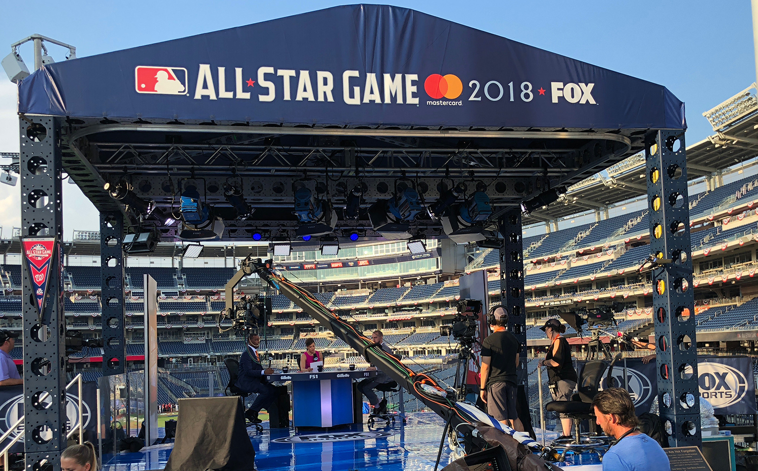 Live From MLB All-Star 2023: Fox Sports Pushes Aerial-Camera