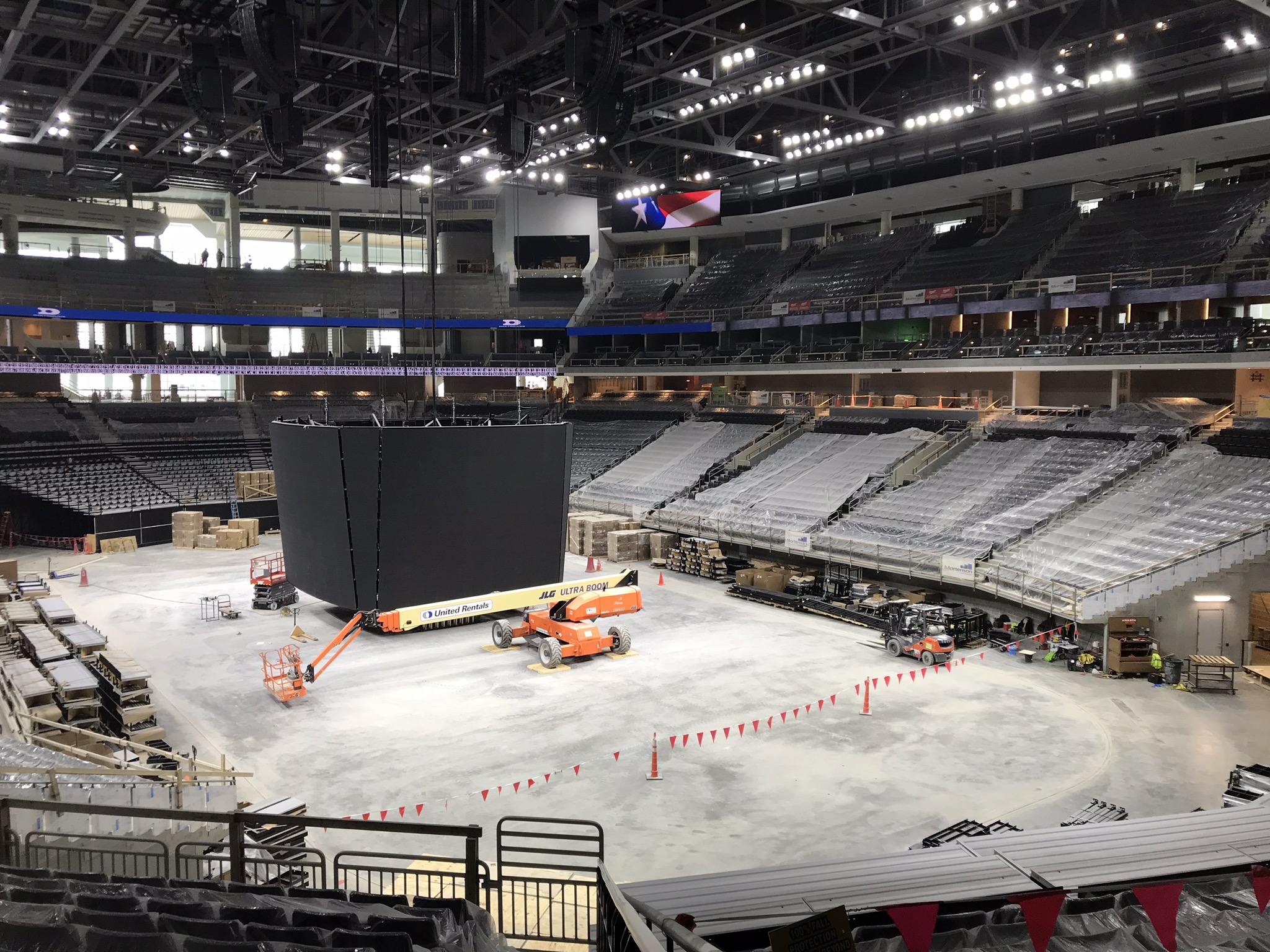 Clark Wire & Cable Outfits Fiserv Forum in Milwaukee With Fiber ...