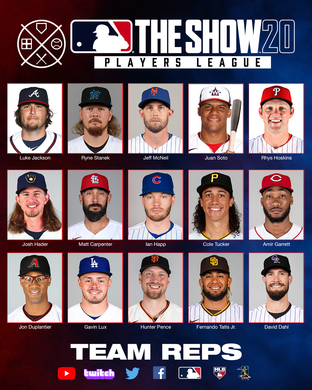 30 MLB Players To Represent Teams in Inaugural MLB The Show Players League