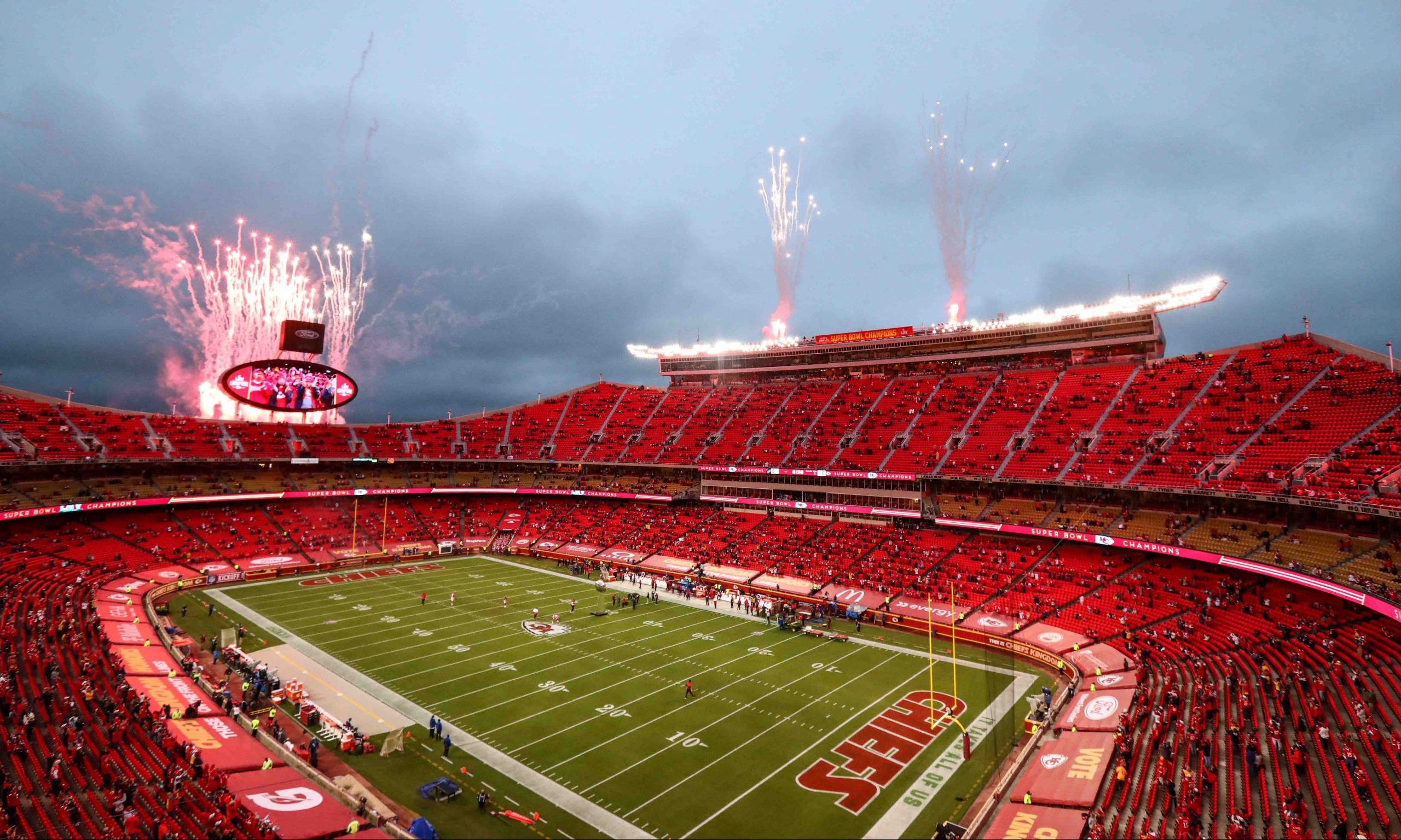 Field Design For Super Bowl LVII Between Kansas City Chiefs