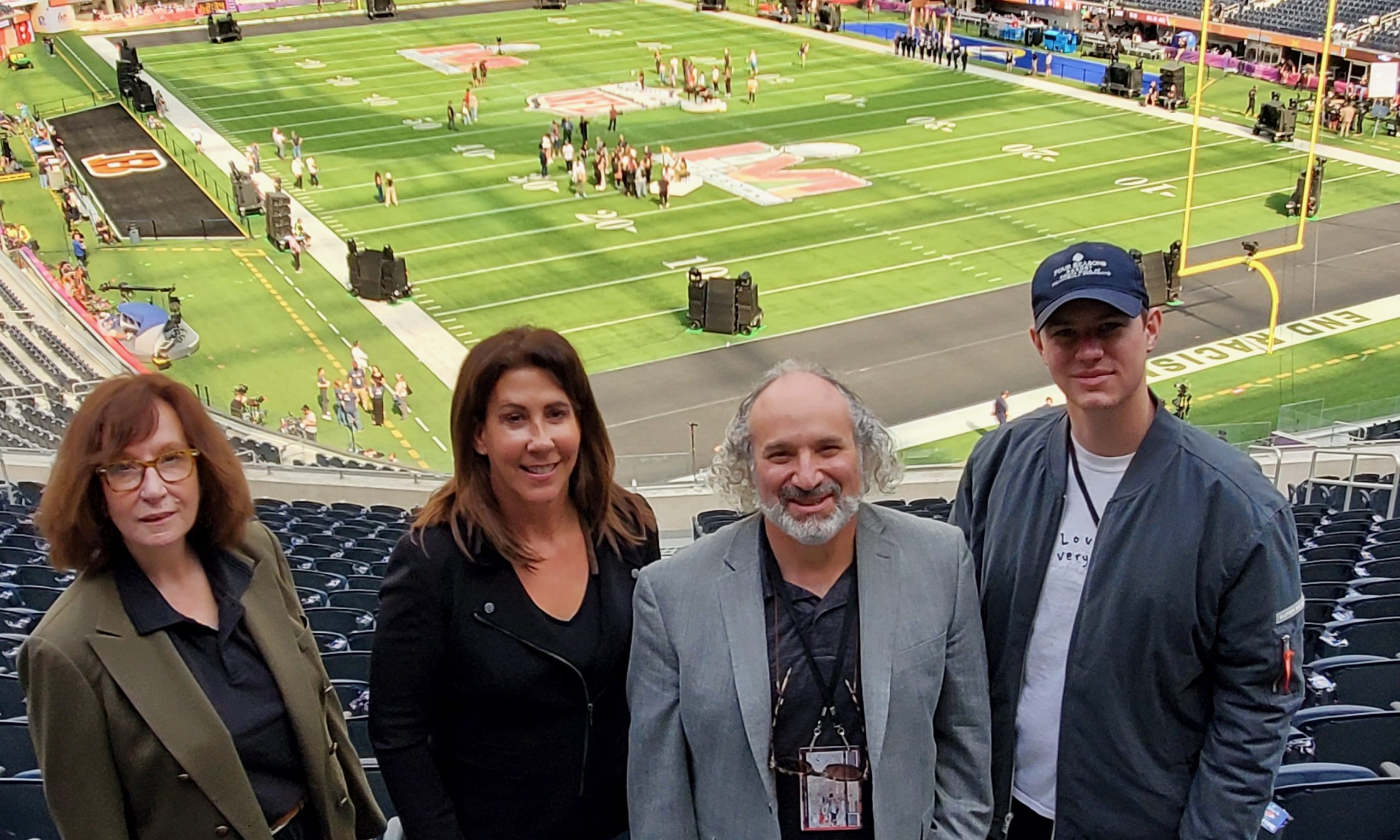 Host Committee and NFL Show Off Super Bowl LVII Creative Displays