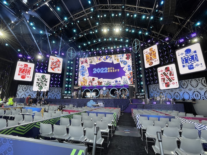 NFL Draft 2022: Sneak peek at the NFL Draft theater