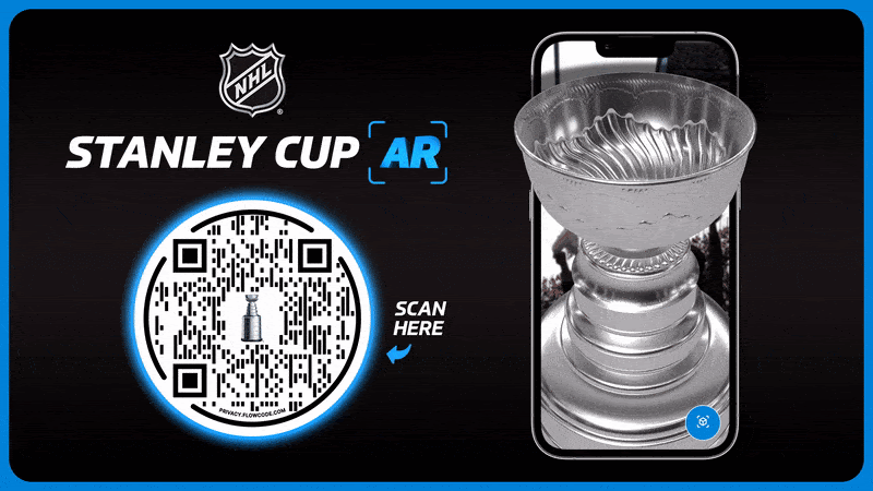 The @nhl Stanley Cup Final is finally here, so we made a life-size replica  of the Cup with Discover Cards 💳 Can you guess how many…