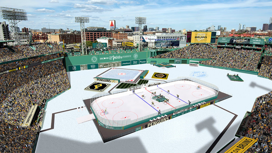 WBD Sports Takes the NHL Winter Classic Large and Loud