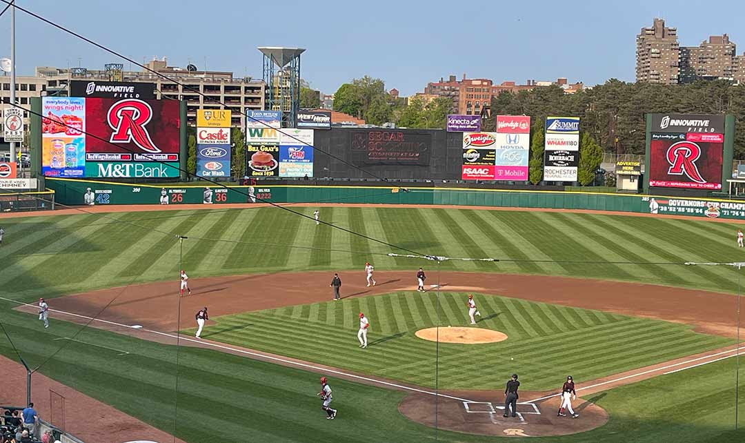 Fan Experience Flies High for Rochester Red Wings with Daktronics LED  Displays