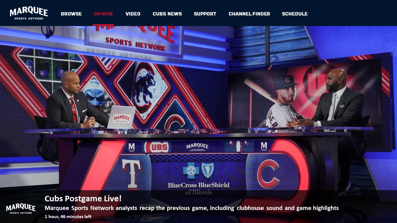Marquee Sports Network Becomes Latest RSN To Launch DTC Streaming